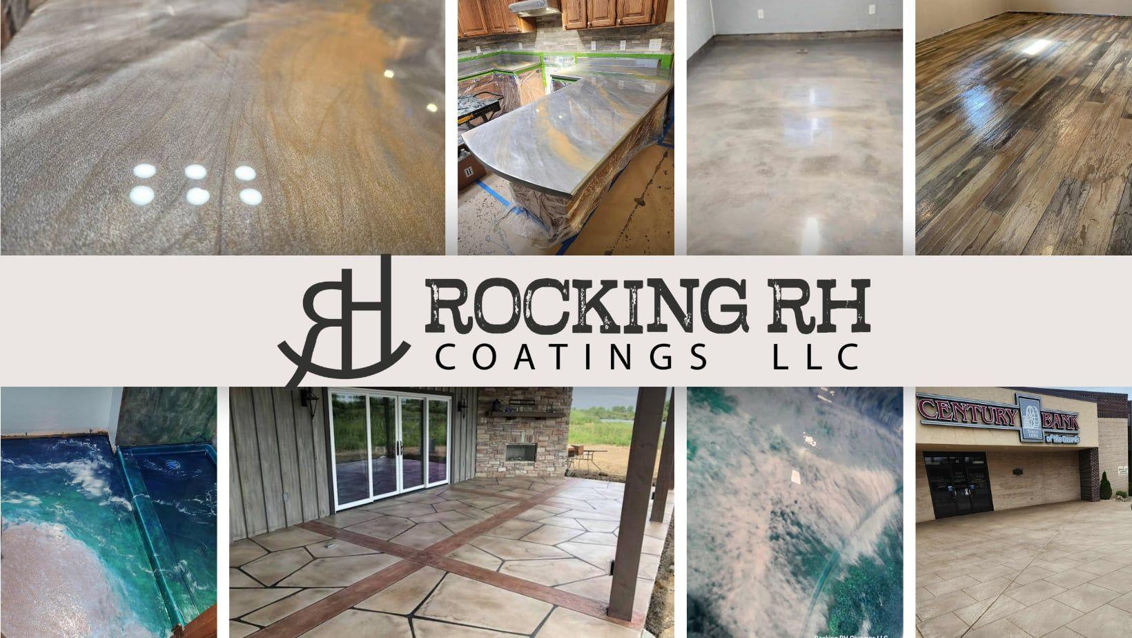 Rocking RH Coatings LLC, kitchen remodel, bathroom remodel, concrete overlay, epoxy